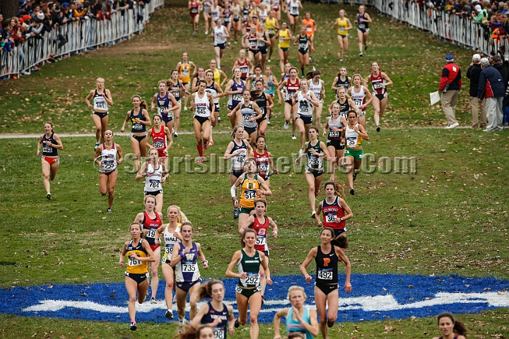 2015NCAAXC-0114.JPG - 2015 NCAA D1 Cross Country Championships, November 21, 2015, held at E.P. "Tom" Sawyer State Park in Louisville, KY.